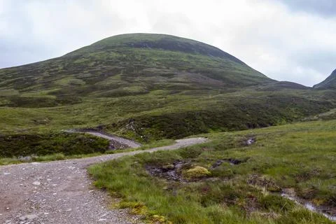 Mountain Path in the Mountains Stock Photos