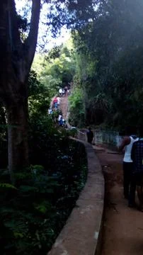 Mountain path Stock Photos