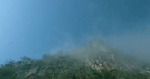 Mountain peak and cloud Stock Footage 289762995