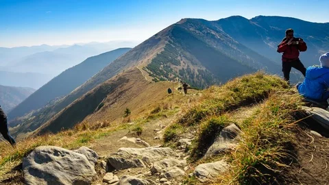 Mountain peak Stock Footage 99551286