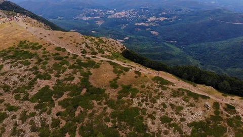 Mountain Peak Gathering 스톡 동영상 114185174