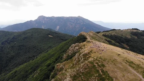 Mountain Peak Gathering 스톡 동영상 114185200