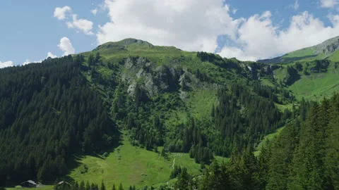 Mountain peak in Grindelwald area Stock Footage 219021470