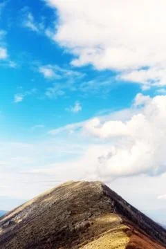 Mountain peak. Stock Photos