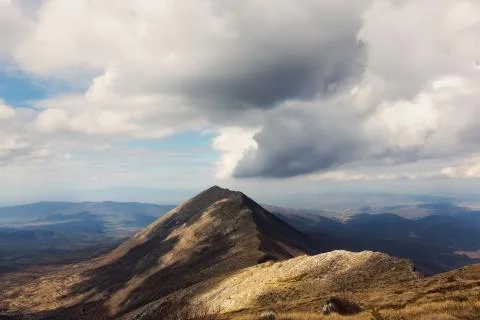Mountain peak. Stock Photos