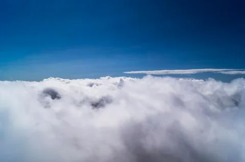 On mountain peak Stock Photos