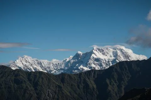A mountain peak Stock Photos