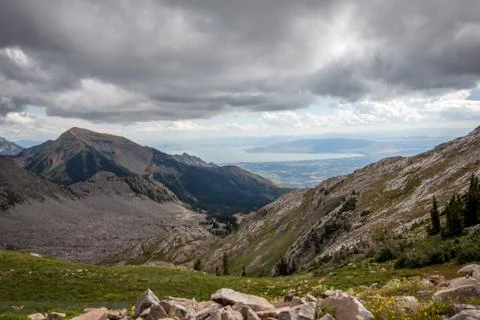 Mountain Peak Foto stock