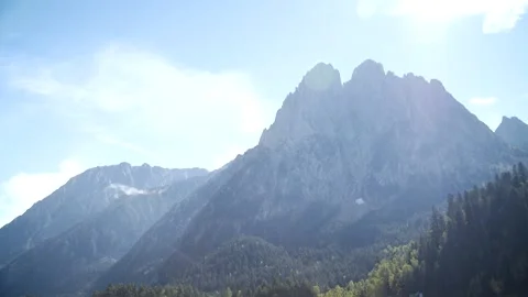 Mountain peaks 26 Stock Footage 167071722