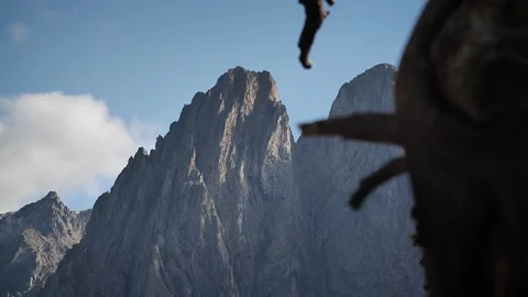 Mountain peaks 56 Stock Footage 167071862