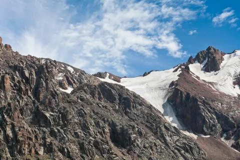 Mountain peaks Stock Photos