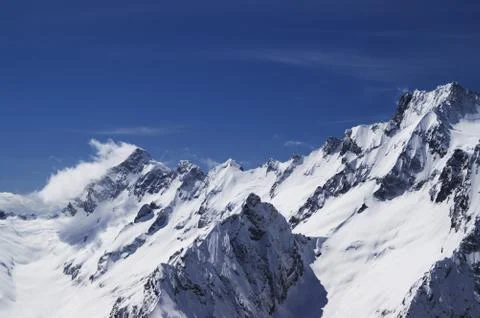 Mountain Peaks Foto stock