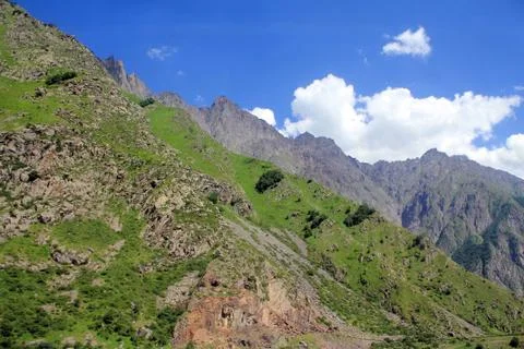 Mountain peaks Stock Photos