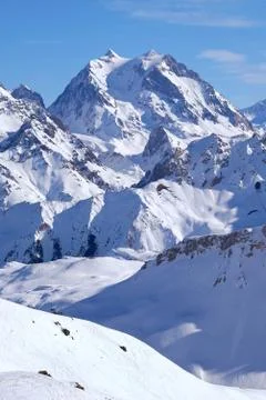 Mountain peaks Stock Photos