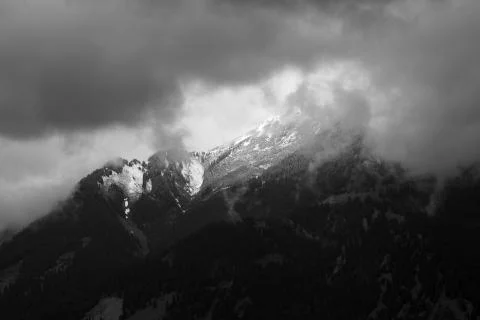 Mountain Peaks  Stock Photos