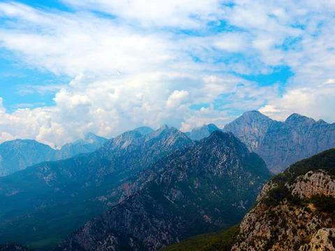 Mountain peaks Stock Photos
