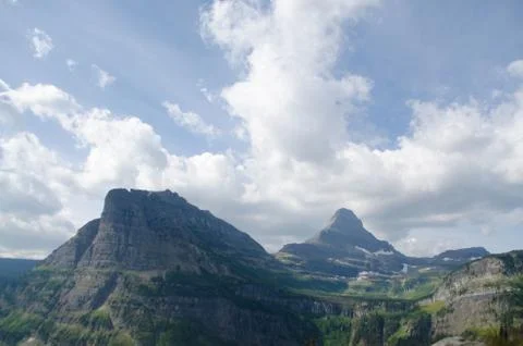 Mountain peaks. Stock Photos