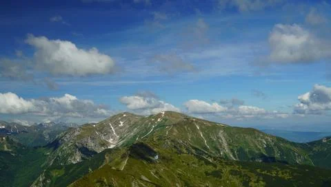 Mountain peaks Foto stock