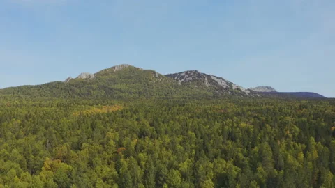 Mountain peaks of the Urals Stock Footage 147438250