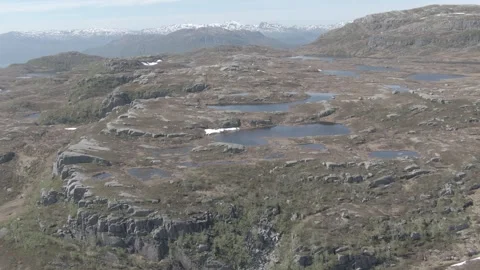 Mountain plateau 5 Stock Footage 247184213