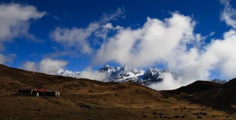 The mountain plateau Stock Photos