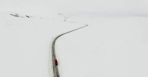 Mountain plateau Snow 15 Stock Footage 82118070