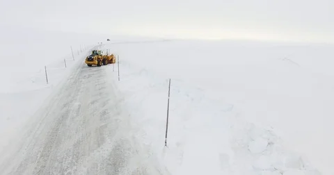 Mountain plateau Snow 4 Stock Footage 82117895
