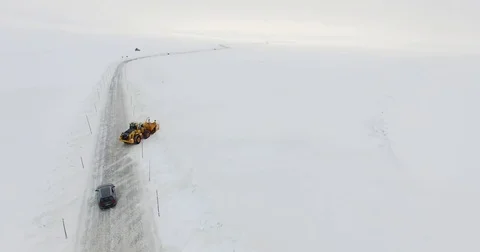 Mountain plateau Snow 5 Stock Footage 82117820
