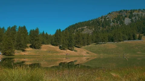 Mountain pond Stock-Footage 75405791