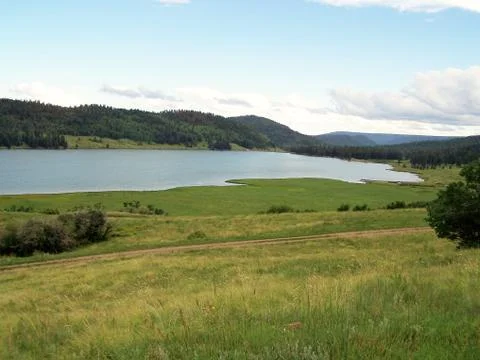 Mountain pond Foto stock