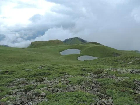 Mountain Ponds Foto stock