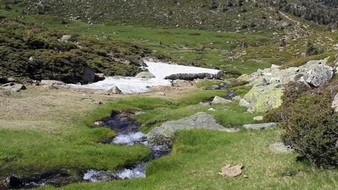 Mountain pring of water Video stock 91409532