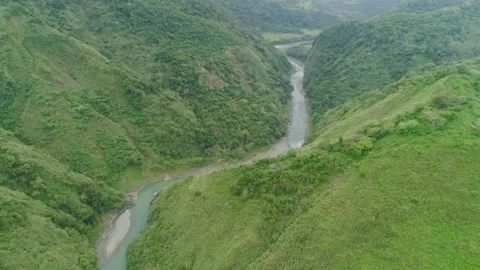 Mountain province in the Philippines. Stock Footage 144870616