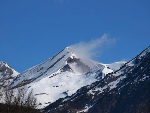 Mountain in the Pyrenees. 스톡 사진