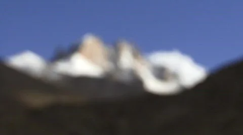 Mountain rack focus 1 Stock Footage 268006