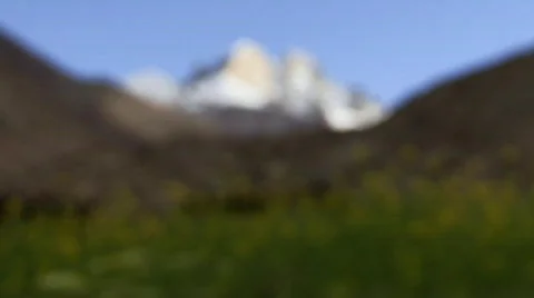 Mountain rack focus 2 Stock Footage 268248