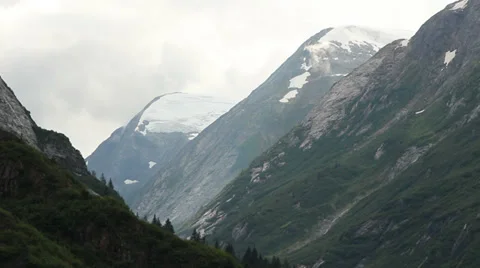 Mountain Range in Alaska Stock Footage 33735375