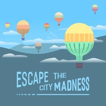 Mountain range background Stock Illustration