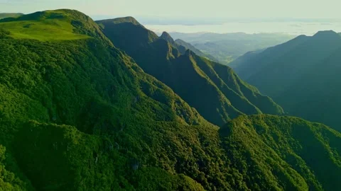Mountain range of canyon do Funil in southern Brazil Video stock 263661385