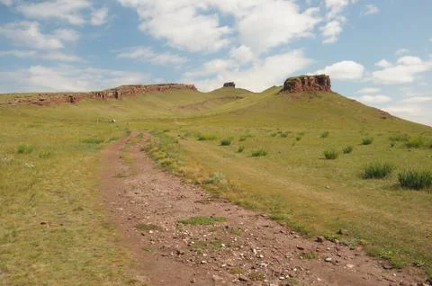 Mountain range Chests Foto stock