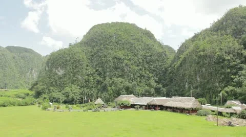 Mountain Range in Cuba Stock Footage 12185253