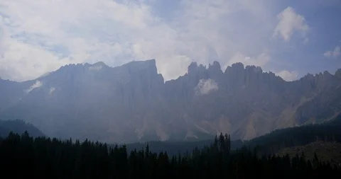 Mountain Range, Dolomites Stock Footage 115130017