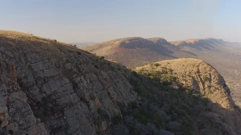 Mountain Range Drone View Stock Footage 125179519