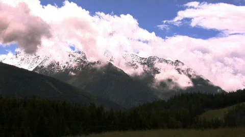 Mountain range Vídeo Stock 80381