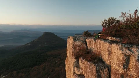 Mountain range Stock Footage 122878258