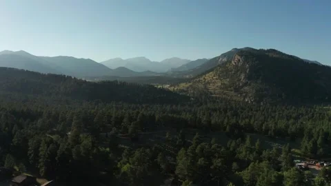 Mountain Range Stock Footage 281289216