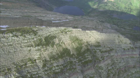 Mountain Range Green Valley Stock Footage 37416294