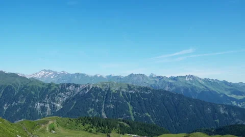 Mountain range, Italian Alps Stock Footage 64743992