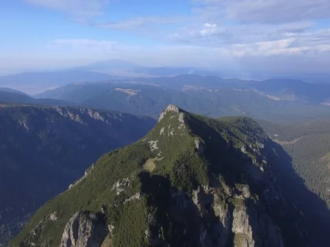Mountain range landscape Stock Footage 75670692