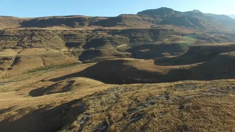 Mountain range landscape Stock Footage 136234716